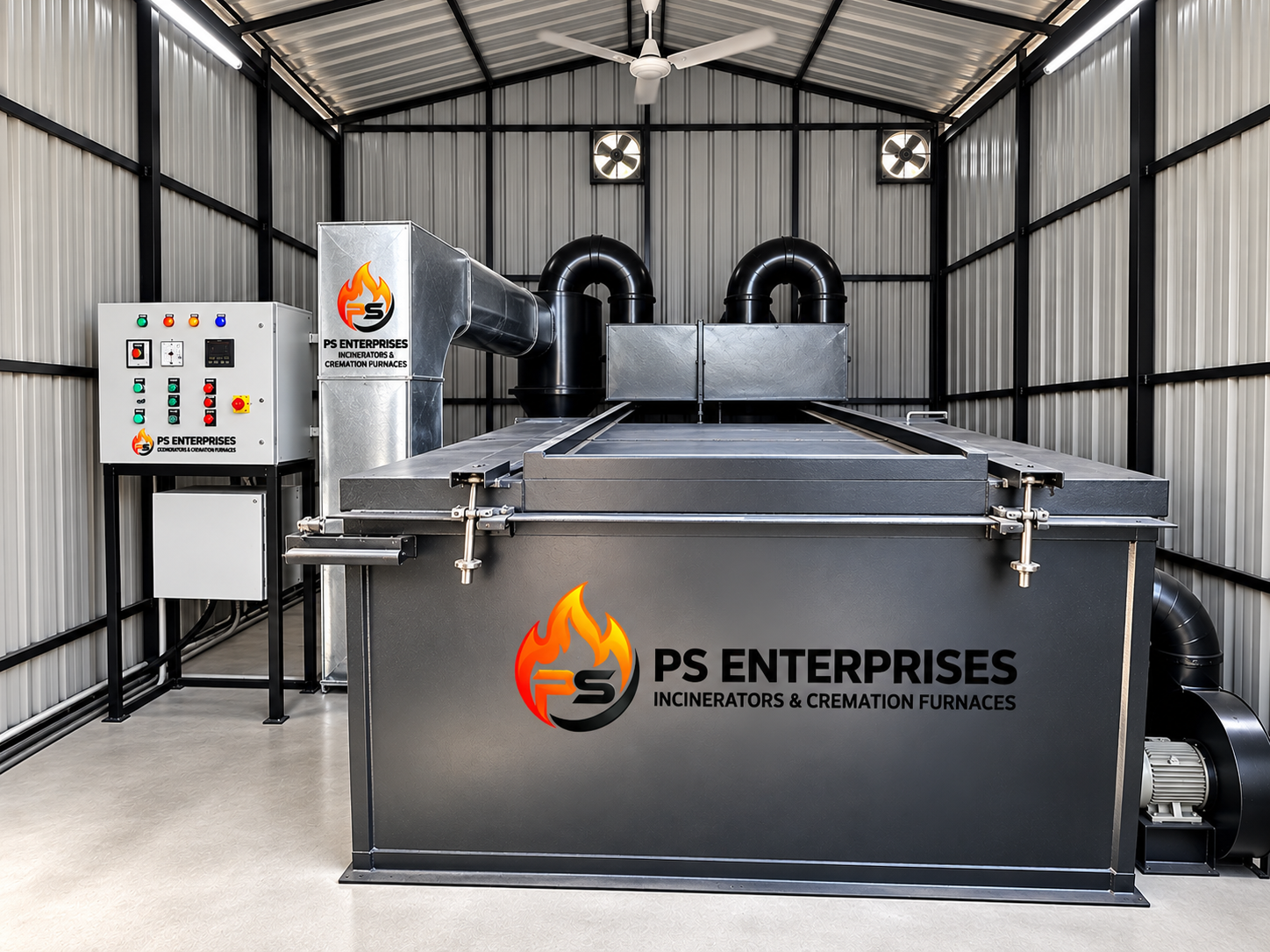 Solid waste incinerator demo image